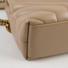 Saint Laurent Small Lou Lou Bag Beige
