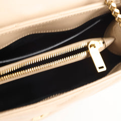 Saint Laurent Small Lou Lou Bag Beige