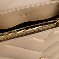 Saint Laurent Small Lou Lou Bag Beige