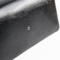 Louis Vuitton Epi Wallet On Chain Black