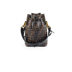 Fendi Mon Tresor Mini Brown Leather