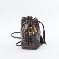 Fendi Mon Tresor Mini Brown Leather
