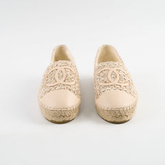 Chanel Espadrilles Beige Size 36