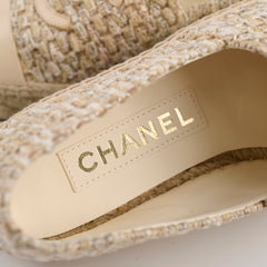 Chanel Espadrilles Beige Size 36