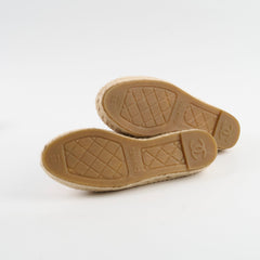 Chanel Espadrilles Beige Size 36