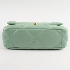 Chanel Small 19 Iridescent Green Microchipped