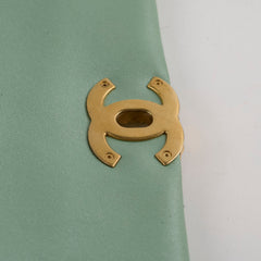 Chanel Small 19 Iridescent Green Microchipped