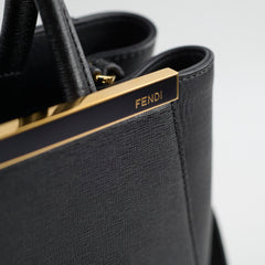 Fendi 2 Jours Small Tote Black