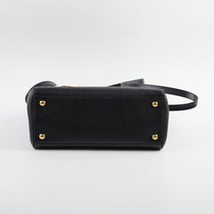 Fendi 2 Jours Small Tote Black