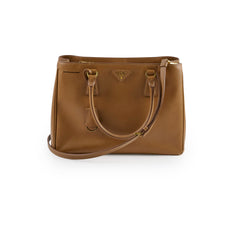Prada Galleria Saffiano Leather Tote Caramel
