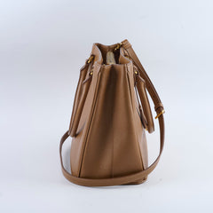 Prada Galleria Saffiano Leather Tote Caramel