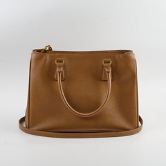 Prada Galleria Saffiano Leather Tote Caramel