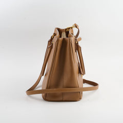 Prada Galleria Saffiano Leather Tote Caramel