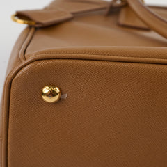 Prada Galleria Saffiano Leather Tote Caramel