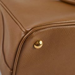 Prada Galleria Saffiano Leather Tote Caramel