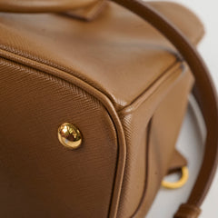 Prada Galleria Saffiano Leather Tote Caramel