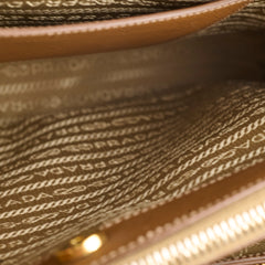 Prada Galleria Saffiano Leather Tote Caramel