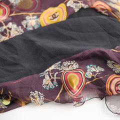 Chanel Patterned Summer Silk Dress