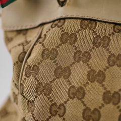 Gucci GG Canvas Tote Bag Beige