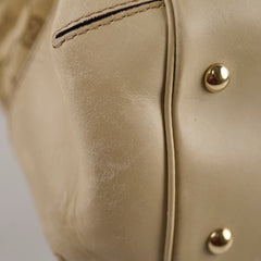 Gucci GG Canvas Tote Bag Beige