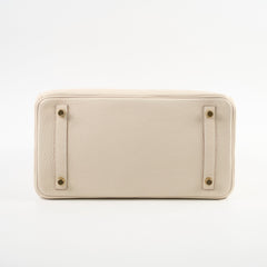 Hermes Birkin 30 Togo Craie W Stamp