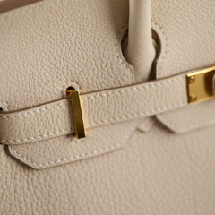 Hermes Birkin 30 Togo Craie W Stamp