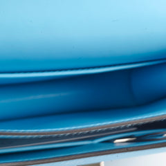 Hermes Mini Constance Epsom Bleu Celeste B Stamp 2023