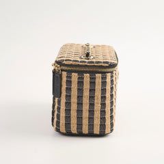 Chanel Raffia Stripe Vanity (30 series)