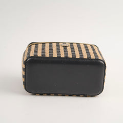 Chanel Raffia Stripe Vanity (30 series)