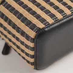 Chanel Raffia Stripe Vanity (30 series)