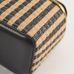 Chanel Raffia Stripe Vanity (30 series)