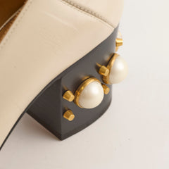 Gucci GG Pearl Loafers Ivory Size 37