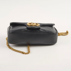 Gucci Supermini Marmont Black