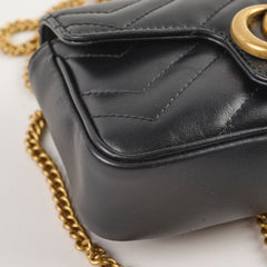 Gucci Supermini Marmont Black