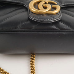 Gucci Supermini Marmont Black