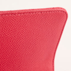Chanel Mini Rectangular Caviar Coral