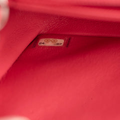 Chanel Mini Rectangular Caviar Coral