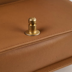 Chanel Small Chevron Boy Dark Beige 28 Series