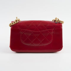 Chanel Seasonal Calfskin Flap Red