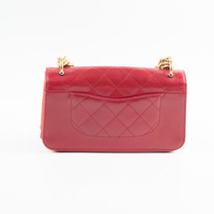 Chanel Seasonal Calfskin Flap Red