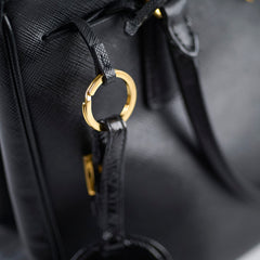 Prada Galleria Saffiano Leather Tote Black