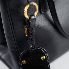 Prada Galleria Saffiano Leather Tote Black