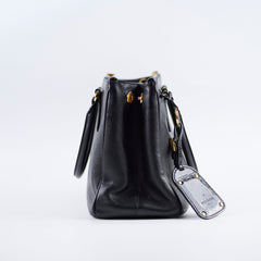Prada Galleria Saffiano Leather Tote Black