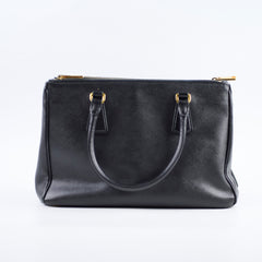 Prada Galleria Saffiano Leather Tote Black