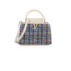 Louis Vuitton MM Capucines Limited Edition Tweed