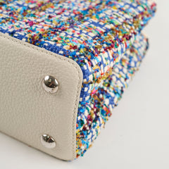 Louis Vuitton MM Capucines Limited Edition Tweed