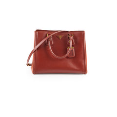 Prada Saffiano Leather Tote Tan