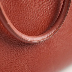 Prada Saffiano Leather Tote Tan