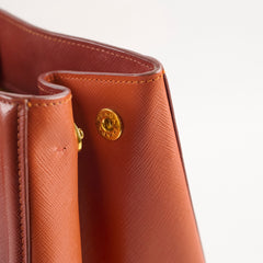 Prada Saffiano Leather Tote Tan