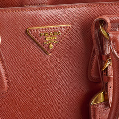 Prada Saffiano Leather Tote Tan